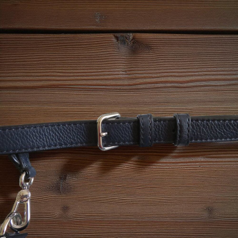 Marc by MARC JACOBS Classic Q Percy Small Dark Navy Leather Crossbody Bag, EUC - Picture 7 of 14